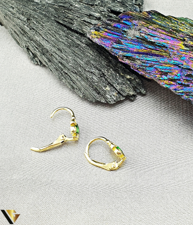 Cercei Aur 14k, Zirconiu [1]