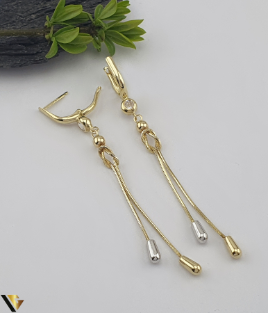 Cercei cu lant, Aur 14k [1]