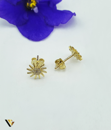 Cercei Aur 14k, Soare [1]