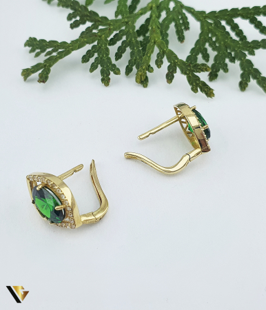 Cercei Aur 14k, Zirconiu [1]