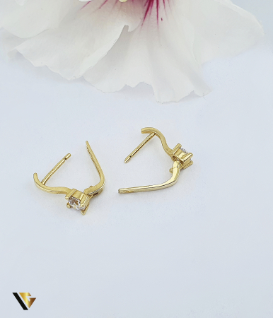 Cercei Aur 14k, Zirconiu [1]