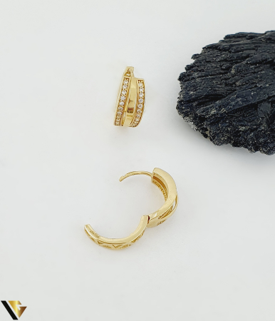 Cercei Aur 14K, Zirconiu [1]