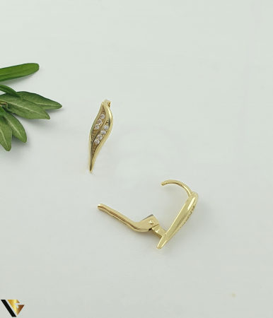 Cercei Aur 14K, Zirconiu [1]