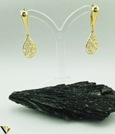 Cercei Aur 14K, Zirconiu [1]