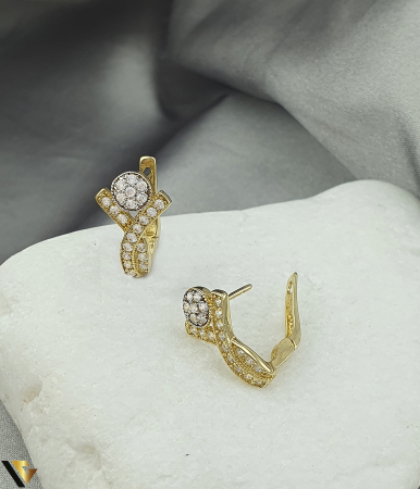 Cercei Aur 14K, Zirconiu [1]