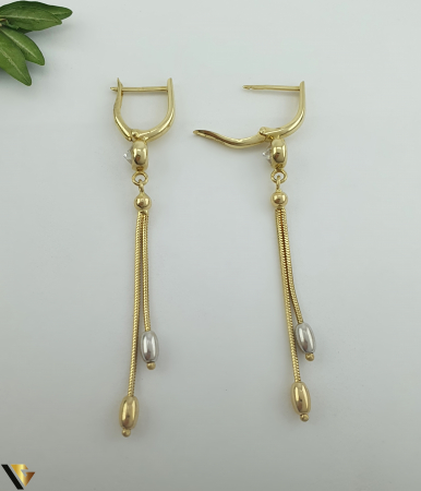 Cercei Aur 14k, Zirconiu [1]