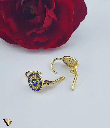 Cercei Aur 14k, Zirconiu [1]