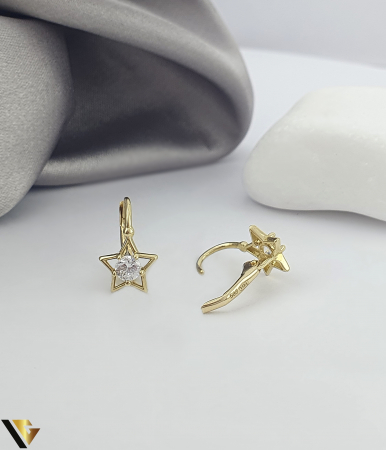 Cercei Aur 14K, Zirconiu [1]
