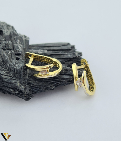 Cercei - Cercei Aur 14k, Zirconiu