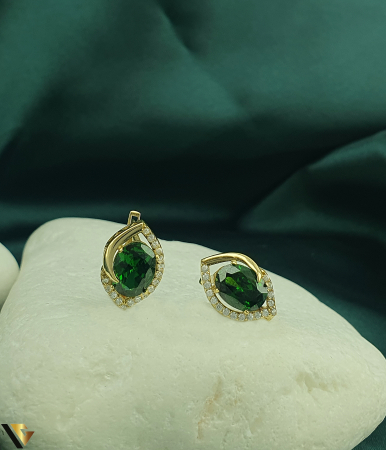 Cercei Aur 14K, Zirconiu [3]