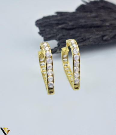 Cercei Aur 14K, Zirconiu [2]