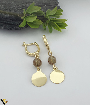 Bijuterii din aur - Cercei Aur 14k, Zultanit