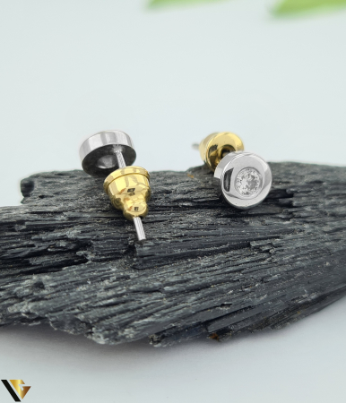 Cercei Aur 18k, Diamante 0.40 ct [1]