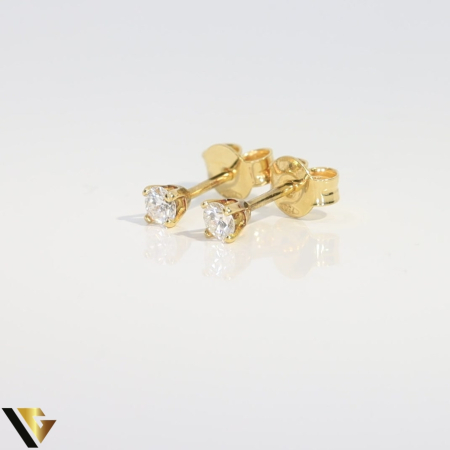 Cercei Aur 18k, Diamante 0.88 ct [2]