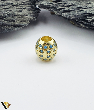 Charm / Talisman Aur 14k, Zirconiu [1]