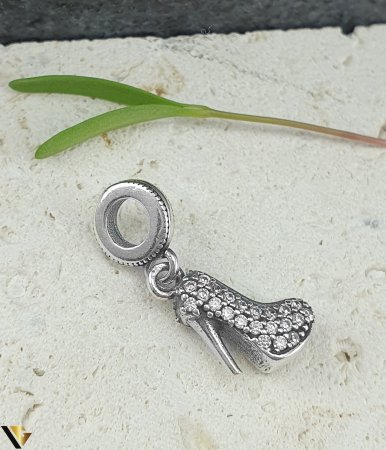 Pandantive din argint - Charm / Talisman din Argint 925, Pantof