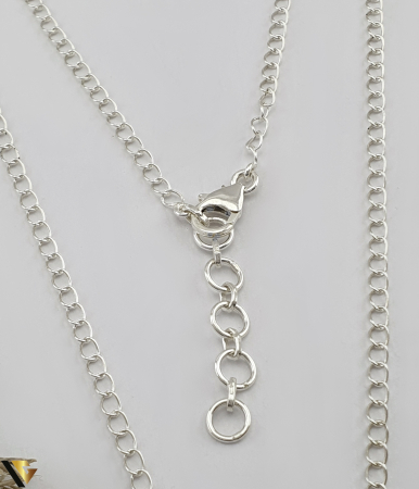 Colier Argint 925, Agat Dendritic [2]