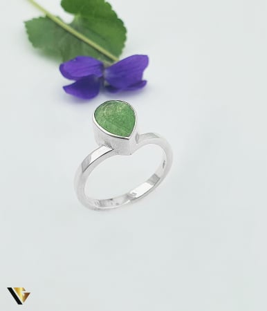 Bijuterii din argint - Inel Argint 925, Aventurin