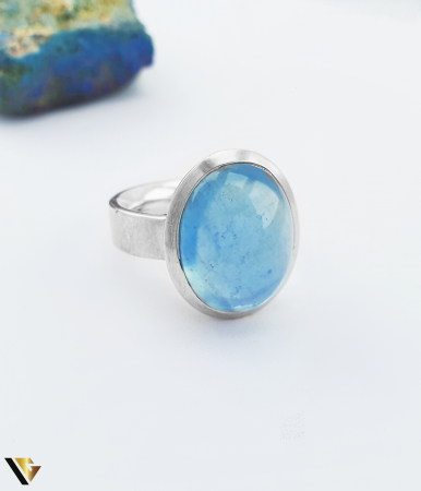 Inel Argint 925, Aquamarine [2]
