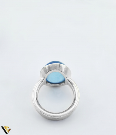 Inel Argint 925, Aquamarine [2]