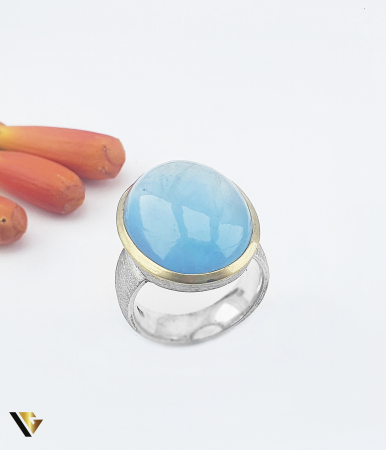 Bijuterii din argint - Inel Argint 925, Aquamarine Brazilian