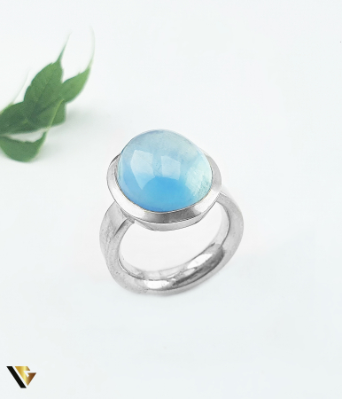 Bijuterii din argint - Inel Argint 925, Aquamarine