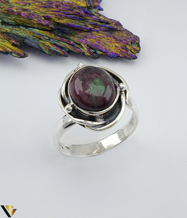 Inele din argint - Inel Argint 925, Ruby Zoisit