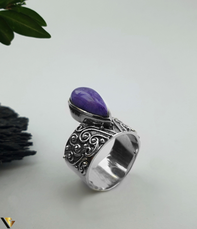 Inele din argint - Inel Argint 925, Charoite