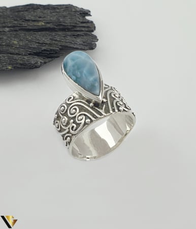 Inele din argint - Inel Argint 925, Larimar
