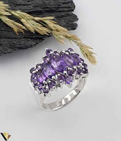 Inele din argint - Inel Argint 925, Ametist