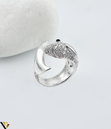 Inel Argint 925, cubic zirconia [1]