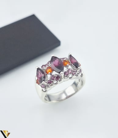 Inele din argint - Inel Argint 925, Rodolit