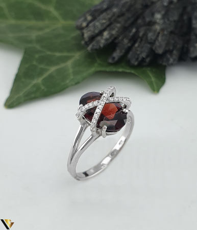 Inele din argint - Inel Argint 925, Granat
