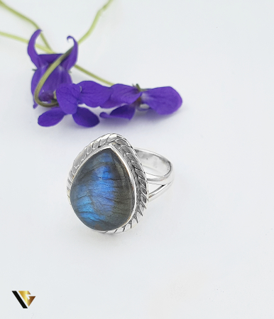 Inel Argint 925, Labradorit [1]