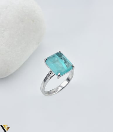 Bijuterii din argint - Inel argint 925, Paraiba