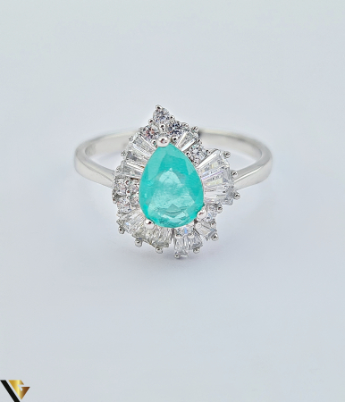 Inel Argint 925, Paraiba, 2.83 grame [1]