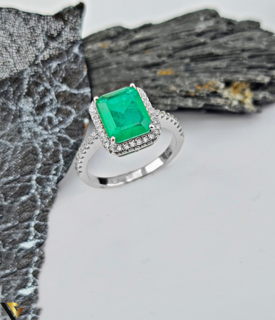 Inele din argint - Inel Argint 925, Paraiba