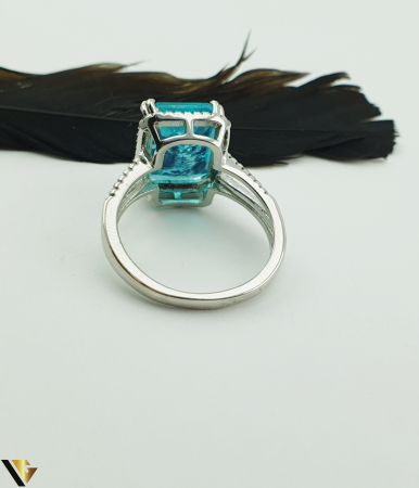 Inel argint 925,Paraiba [2]