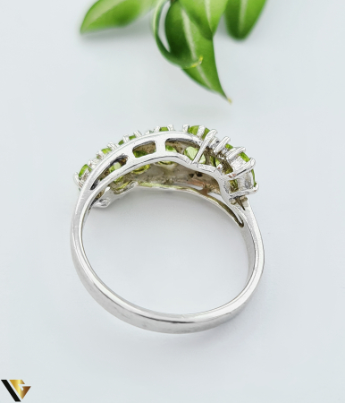 Inel Argint 925, Peridot [1]