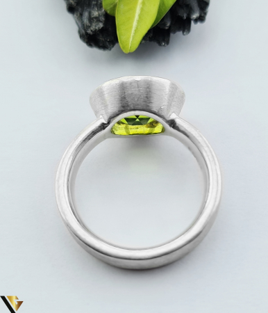 Inel Argint 925, Peridot 8.09g [1]