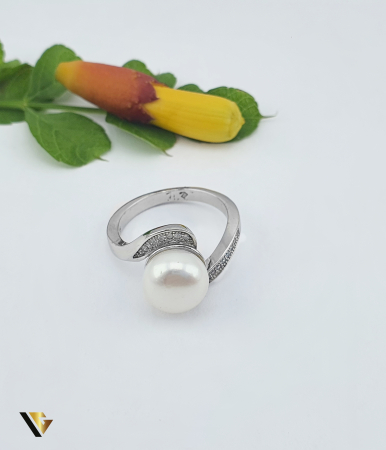 Inel Argint 925, Perla [1]