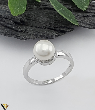 Inele din argint - Inel Argint 925, Perla