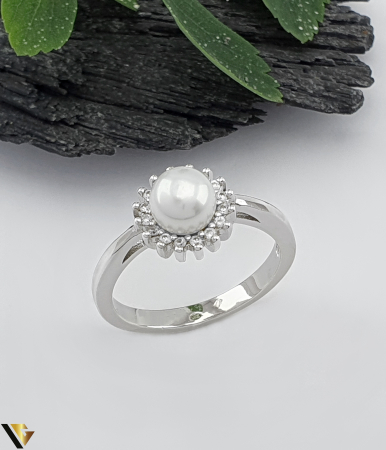 Inele din argint - Inel Argint 925, Perla