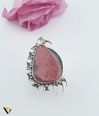 Inel Argint 925, Rodonit [1]