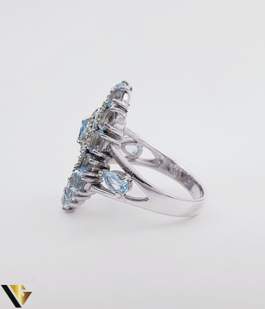 Inel Argint 925, Topaz [1]