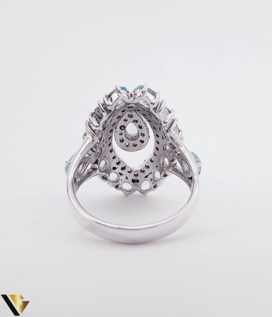 Inel Argint 925, Topaz [2]