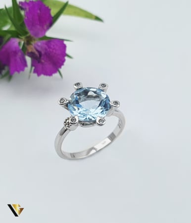 Inele din argint - Inel Argint 925, Topaz
