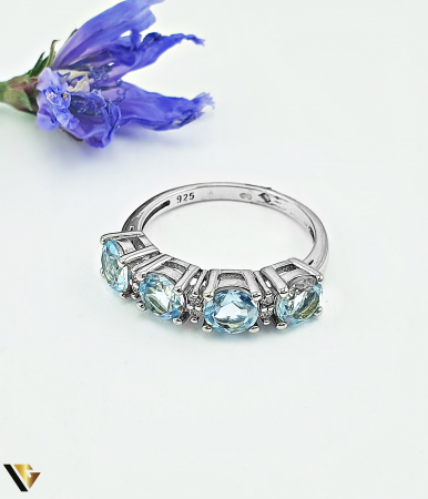 Inel Argint 925, Topaze [1]