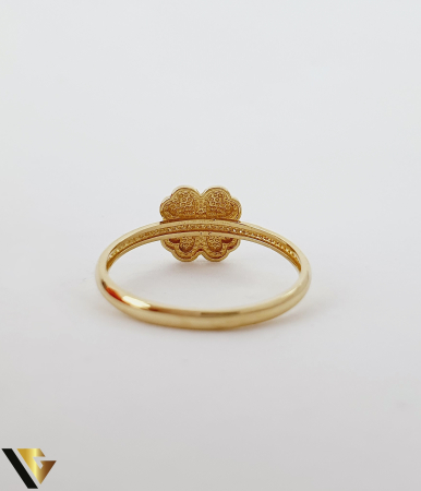 Inel Aur 14k, Trifoi [2]