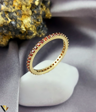 Inele - Inel Aur 14k, Zirconiu